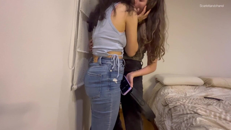 scarlettandc: Lesben Beim Hot Tribbing