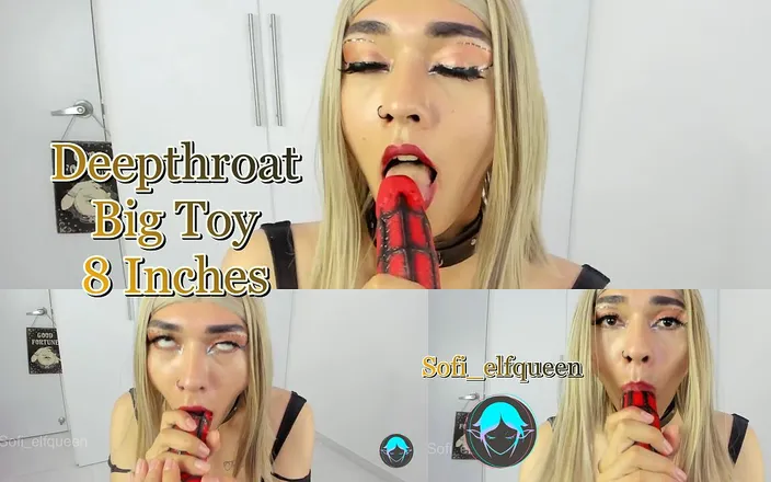 Sofi_elfqueen: Your Step Sis Sucking Her Big Spider Dildo