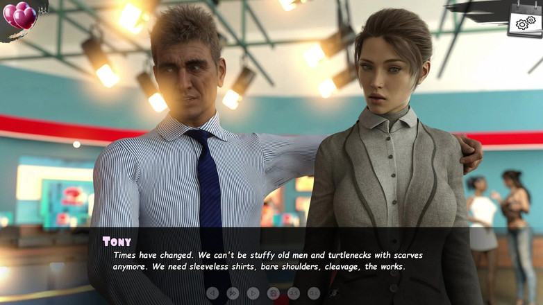 3D Cartoon Porn: Burning Boundaries 2: бос Лари вимагає шоу декольте