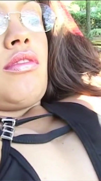 Hot Asian Babe Gets Cum on Feet from Strangers
