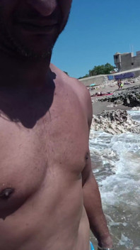 Sulla Spiaggia Di Domenica