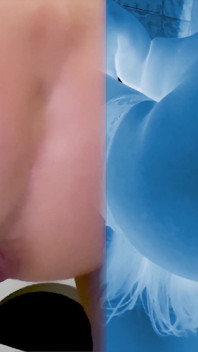 Drenaggio Dello Sperma 8. MILF Francese Sgocciola La Sborra in Bagno! Progettazione a Raggi X.