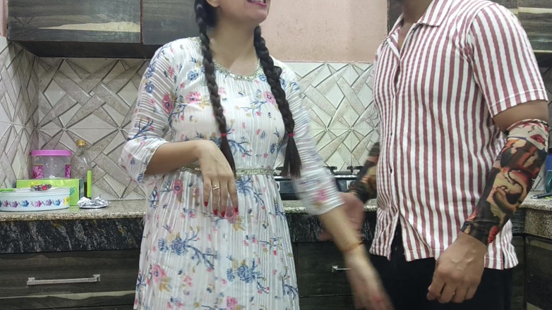 Hornycouple149: Desi Jija Sali Sex Romance in Kitchen Indian Jija Sali...