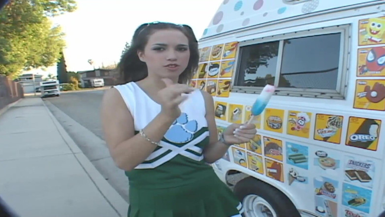 Content Candy: Hot teen cheerleader get fucked in ice cream truck