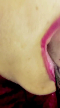 Throbbing Cumshot in Mouth for My Wife's Friend New HD Video