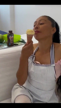 Sneaky Peak Sundae School Including: Blindfold, Sit on Face, Food Fetish, Fingering