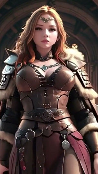 Kırmızı kraliçenin epik yolculuğu! Gotik salondaki soğuk güzellik, ağır zırh altında tembel bir savaşçı mı?