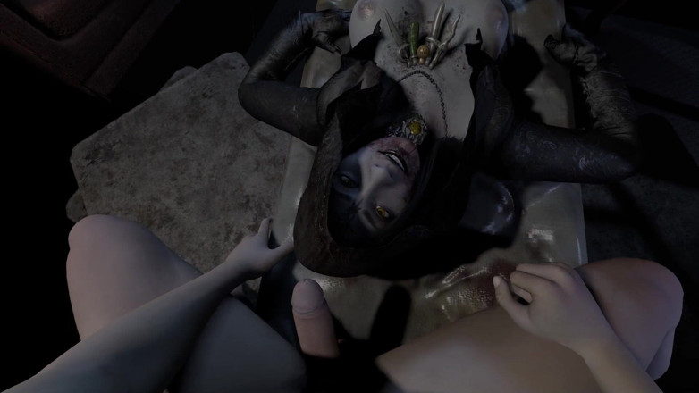 Wraith ward: เซ็กส์โหดกับ Lady Cassandra - Resident Evil Village
