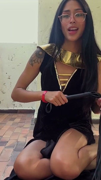 Giselle Amore's Ancient Egyptian Bondage Fantasy - POV Divine Restraint Awaits!