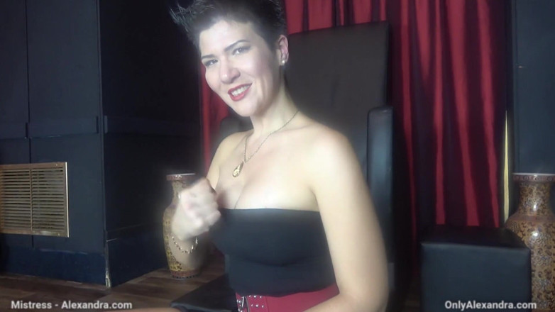 Mistress Alexandra: Ich werde deine grenzen überschreiten, bis ich zufrieden bin