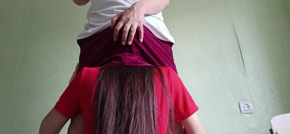 Lesbian-illusion: I Lick My Hot Stepmom's Pussy