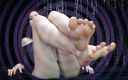 Rebecca Diamante Erotic Femdom: Hipnotizante adoración de pies desnudos
