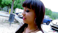 Full porn collection: Ebenová hubená teenagerka Sasha Jones je tvrdě ošukána na castingu