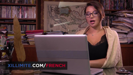 French girls at work: Anna Polina siêu gợi cảm làm tình tuyệt đẹp trên bàn...
