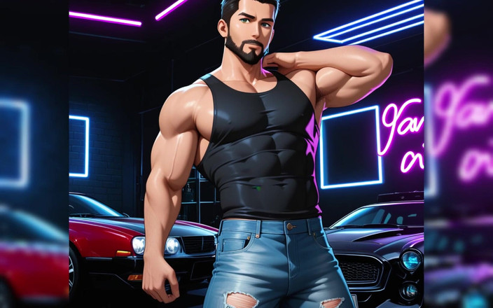 Erotic Man: Hot Muscle Men - Ai Porn