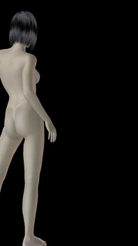 アニメーション3Dポルノ - とても美しい女の子が様々なセクシーなポーズをとる