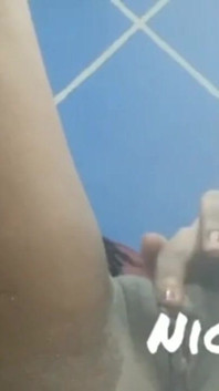 Hot Black Girl Masturbating