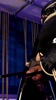 Edging the Rubber Gimp (4k)