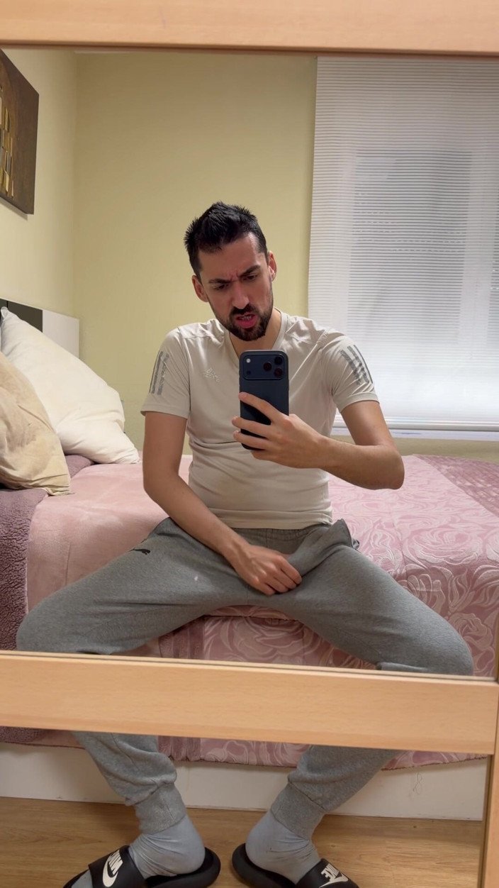 Liam Harding: Hot Stepdaddy Showing off Big Cock