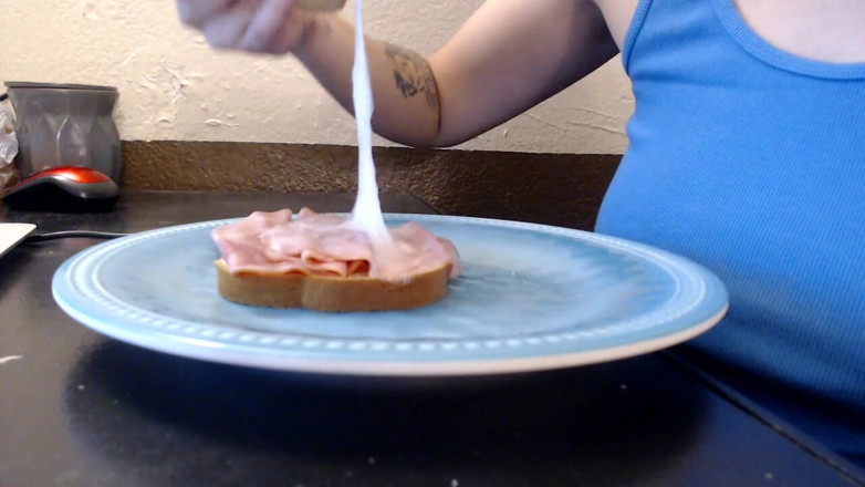 Abby Anna: Eat it snot slave snot sandwhich