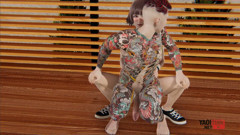 Yaoi - Guy with a Fully Tattooed Body Fucked by Twink thumbnail