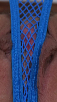 Ariel Andrews - Stringi Micro Blue Mesh