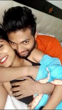Desi Girl Neha Romantic Kissing Boyfriend Boobs Press Many More Watching Video
