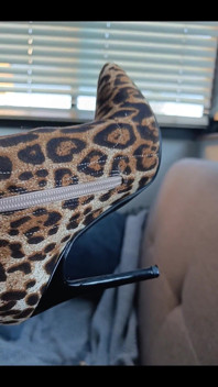 How Amazing Is the Detail on My Leopard Print Boots