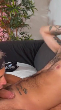 Kalil wurde roh von dem blonden top-Peyo Fonte gefickt