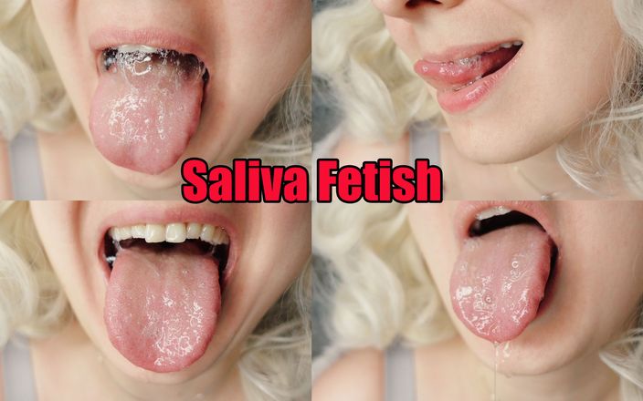 Arya Grander: Saliva spit fetish