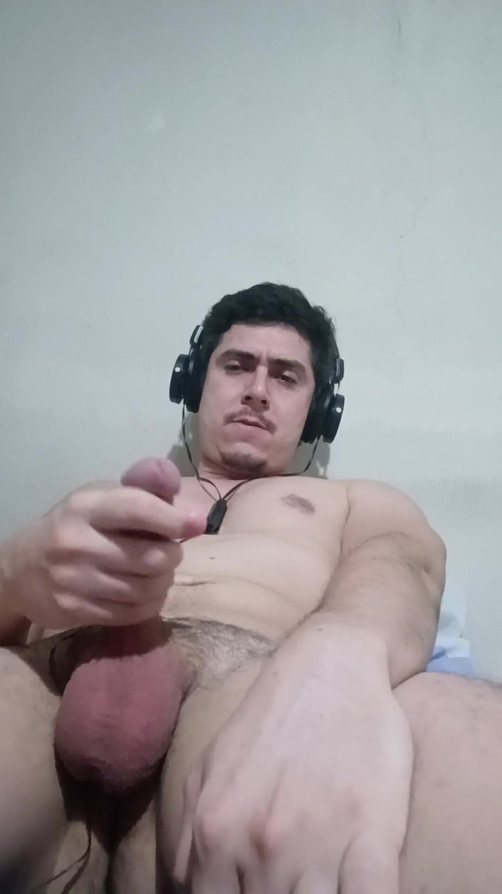 Tabasco Jake: Handsome Stud Jerking Big White Cock