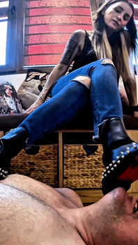 Crushed Beneath My Boots - Real Humiliation for the Slave