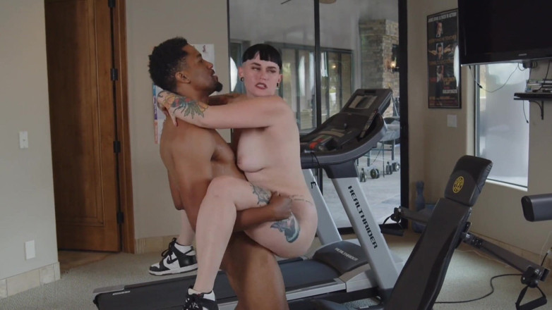 Darrenblazeent: Giving Tiffany a BBC Workout