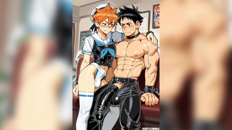 Twin007: Cazzo enorme ragazzo scopata anale