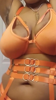 Ebony Lingerie Goddess
