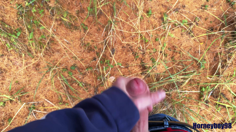 Horneyboy98: Twink Wixt Pada Hari Musim Gugur Di Hutan Dan Menyemprotkan...