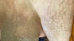 White Ukrainian Dick: Tindakbalas dubur untuk pancutan mani adalah indah!
