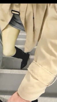 Chcaní v punčochách a latexových kalhotkách s Higheels Boots