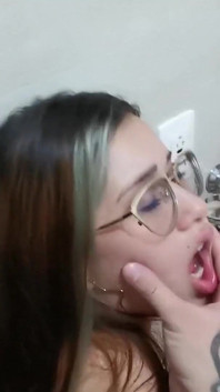 Sexy kolumbianerin lutschen und ficken in einer mall