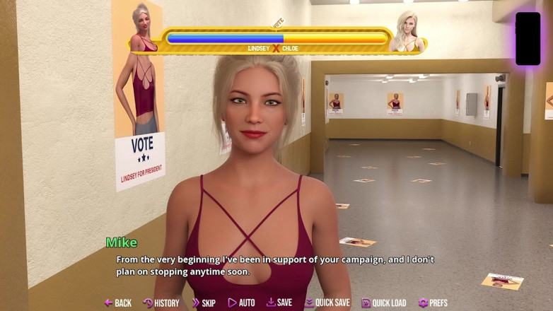 AVN Teller: College Kings S2 Ep 1 - Joining Linds Campaign