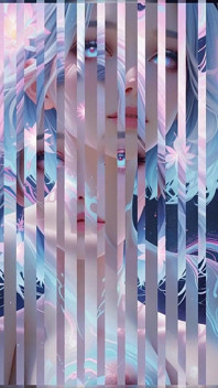 Estetică Ai Art: Portrete nud eterice în Neon Dreams