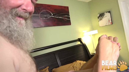 Bear Films: Bearfilms Obézní medvěd Tony Marks Surové Plemene baculatý černoch Brooklyn Bear