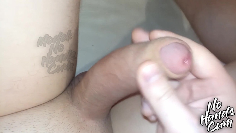 Cum no hands: Orgasmus nicht benutzt hände, großer fetter schwanz stiefsohn masturbation bad...