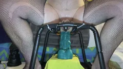 Bouncing on Hankey's Toys Xxl
