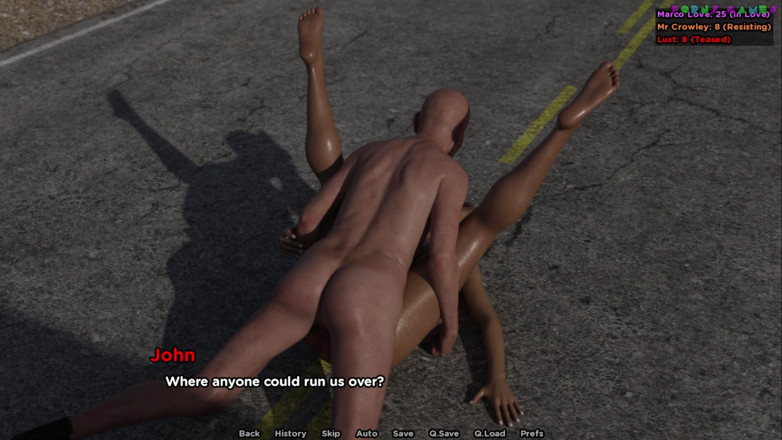 Porny Games: The Fiancée by Lounatick - Creampie on the Scorching Desert, Hydrate...