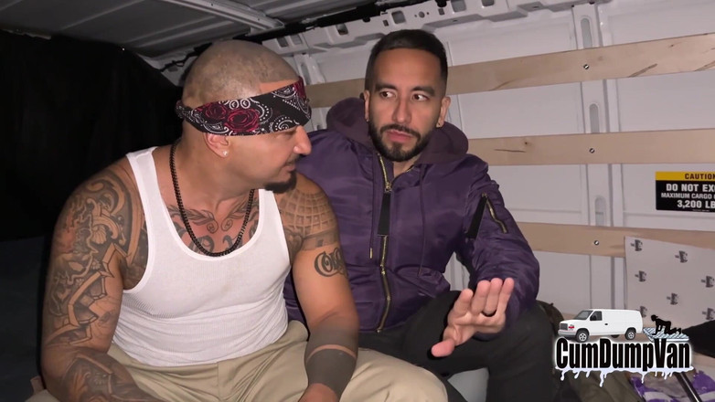 Cum Dump Van: Cum Dump Van Gang Bang Tatted Cholo Group Raw Sex...