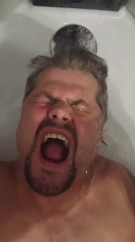 POV Girl Pisses on Tattooed Guy in the Shower