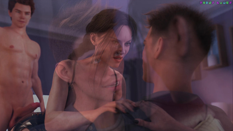 Porny Games: Lisc - Karen in het bijzijn van haar stiefzoon, mijn beste...