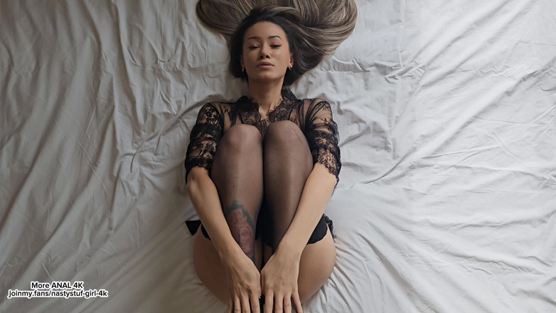 Nastystuf Girl: Missionarsstellungsfreude: Anal &amp;strümpfe