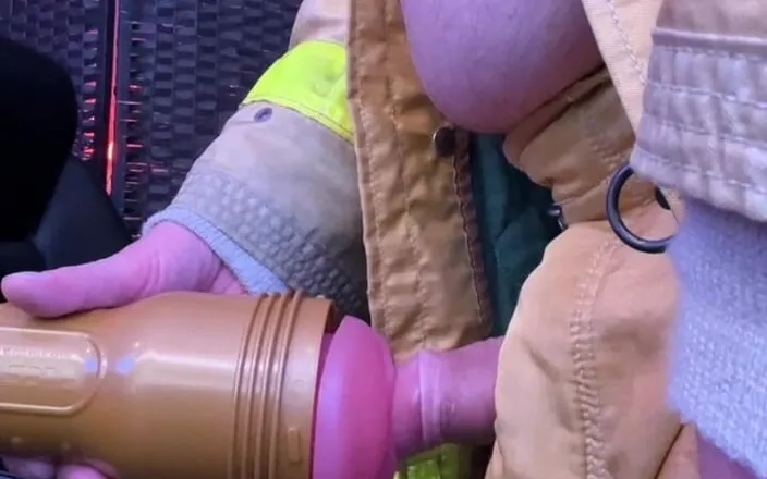 charli: Firefighter Fleshlight Fun and Cum